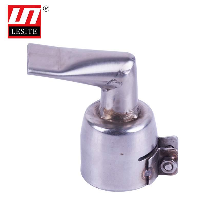Leicester LESITE hot wind plastic welding gun accessories 2cm cm width 90 ° inclination Elbow Flat Mouth