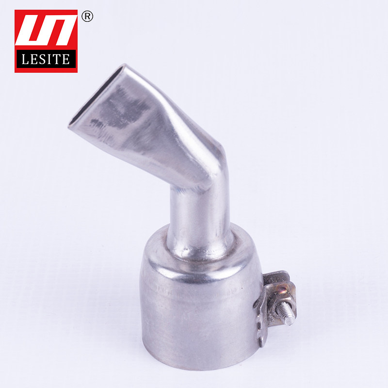 Leicester LESITE hot wind plastic welding gun accessories 2cm cm width 120 ° inclination Elbow Flat Mouth