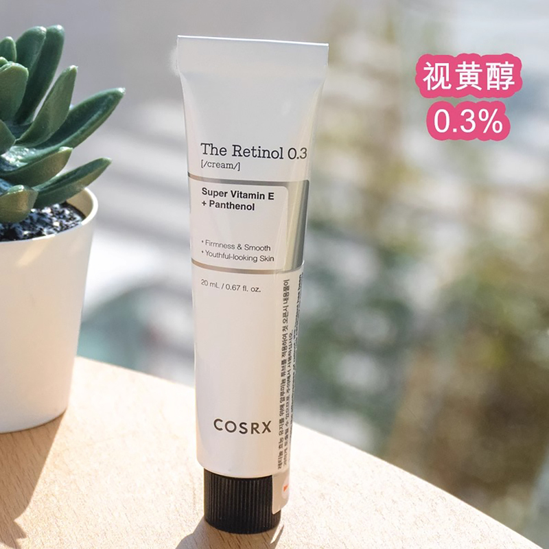 Morning C and Evening a Combination Cosrx Retinol 0.3 Cream Firming, Lifting, Anti-Wrinkle a Alcohol 20ml Corsx