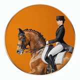 Cross -Stitch Diamond Embroidery 2020 Новая круглая лошадь Knight Modern Минималистская маленькая маленькая пьеса с бриллиантами