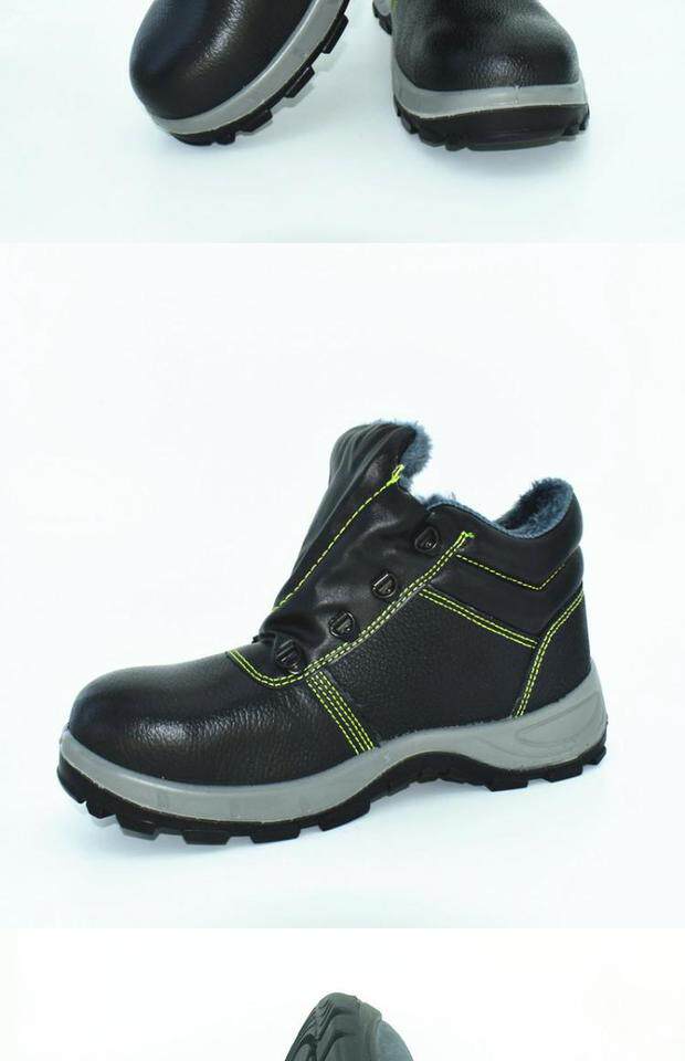 Защитная обувь 秋冬安全工作鞋电焊工冬男女耐高温钢头防砸刺穿防滑实心底劳保鞋