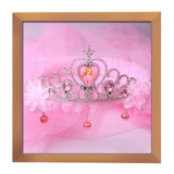 Детский ободок, вуаль принцессы, аксессуар для волос, из фатина, подарок на день рождения