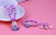 Trẻ em KT Cat Vòng tay Bông tai Stud Set Cô gái Công chúa Trang sức Em bé Bông tai Phim hoạt hình Ear Clip - Nhẫn