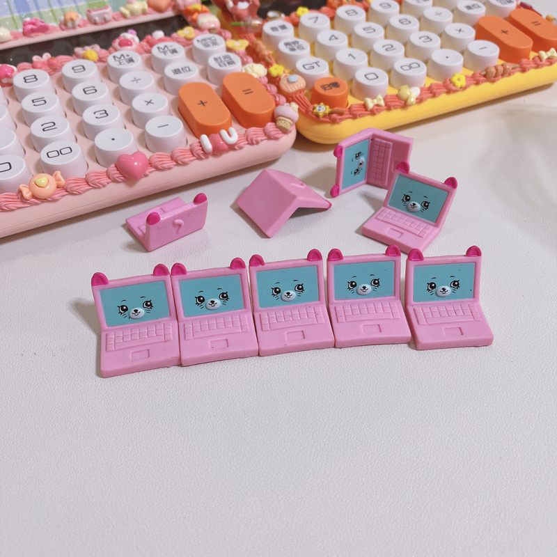 Shopping Elf Big Eyes Computer Guitar Spraying Bottle Bouquet Handmade DIY Cream Glue Bulk Accessories