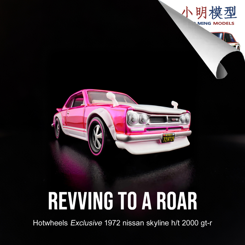 Hot Wheels 1/64 Rlc 72 Nissan Skyline Evening Party 2000 Gtr Skyline H/T