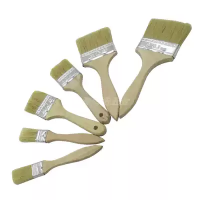 High grade paint brush pig hair brush bristle brush high quality oil brush row brush boat brush