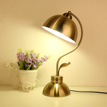 European style personality bedroom bedside lamp American retro living room remote control decorative lamp simple modern dimmable lamp