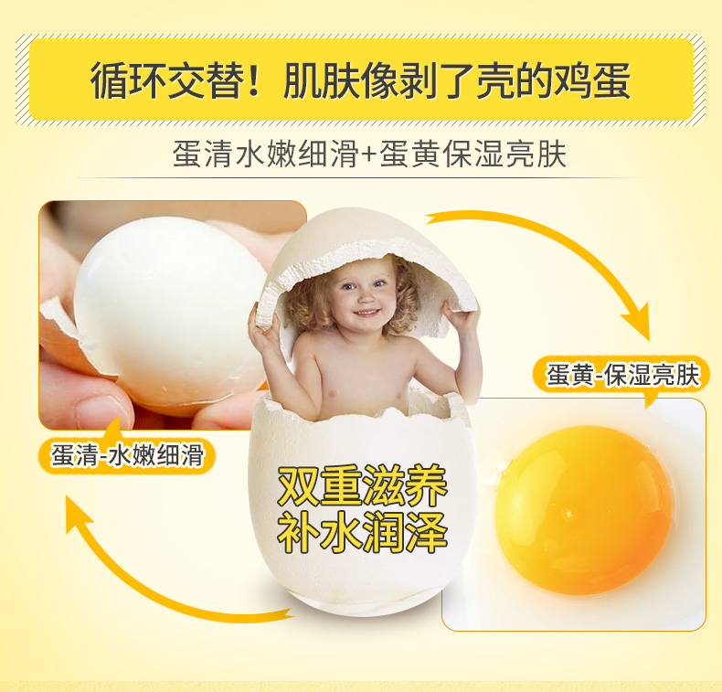 Bao Luo Si Dan trứng mềm và làm săn chắc mặt nạ dưỡng ẩm cho nữ sản phẩm chăm sóc da làm dịu lỗ chân lông mỹ phẩm - Mặt nạ mặt nạ ngủ laneige 70ml
