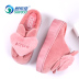 Shu Lejia 2018 mới dép cotton nữ mùa đông ấm áp dày chống trượt túi trong nhà với bông kéo mua dép đi trong nhà Trang chủ