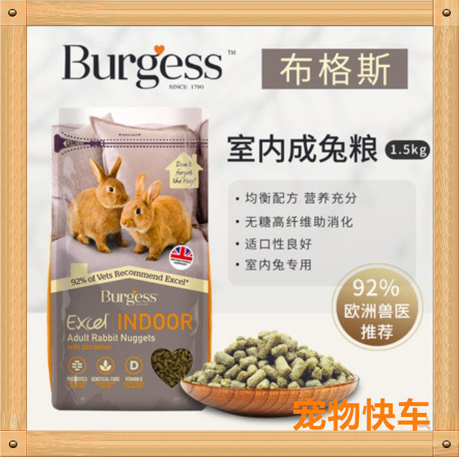 Gift Ceramics Bowl UK Burgess Bugs High fiber Interior Rabbit Grain 1 5kg-2022 8