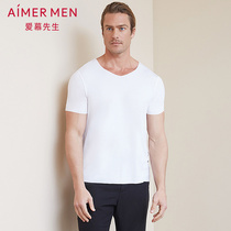 Mr. Aadu Leisure without scar V collar short sleeve NS81B981