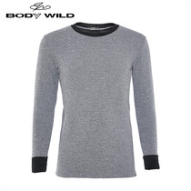 Padiweed air layer warm clothes round collar splicing long sleeves ZBN72LW1