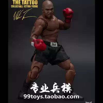 Storm Toys 1 12 scale boxing champion Tyson Mike movable doll three-headed tattoo version spot