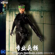 Mezco Toyz Ant: 1 12 Catwoman Catwoman 6 inch movable doll 76820 Fixed