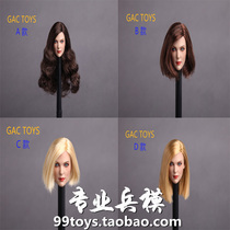 GACTOYS GC006 1 6 European and American sexy beauty head carving ABCD A total of 4 spot