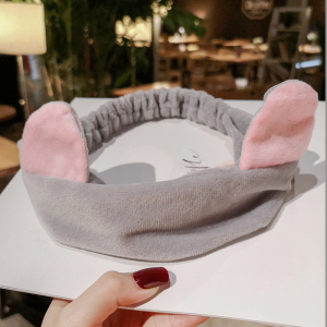 网红洗脸化妆束发带发箍