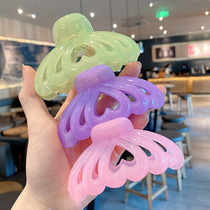ins Net red catch clip pony tail hair card candy color hair accessories simple headwear hair card children do not hurt hair
