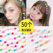 Hyuna with the same Korean mini grab clip baby hairpin hairpin hair card candy color clip headdress female bangs clip hair accessories
