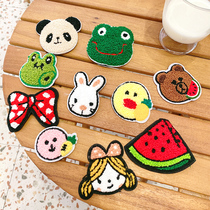 Broken hairclip Korean baby hair card headpiece clip children hairclip female cartoon animal fruit bbclip girl side clip