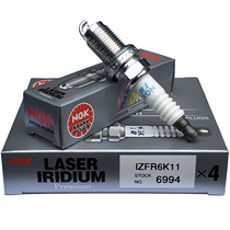 NGK Iridium Platinum Spark Plug IZFR6K11 Honda K24A Special 08 CR-V 05 Odyssey 2 4