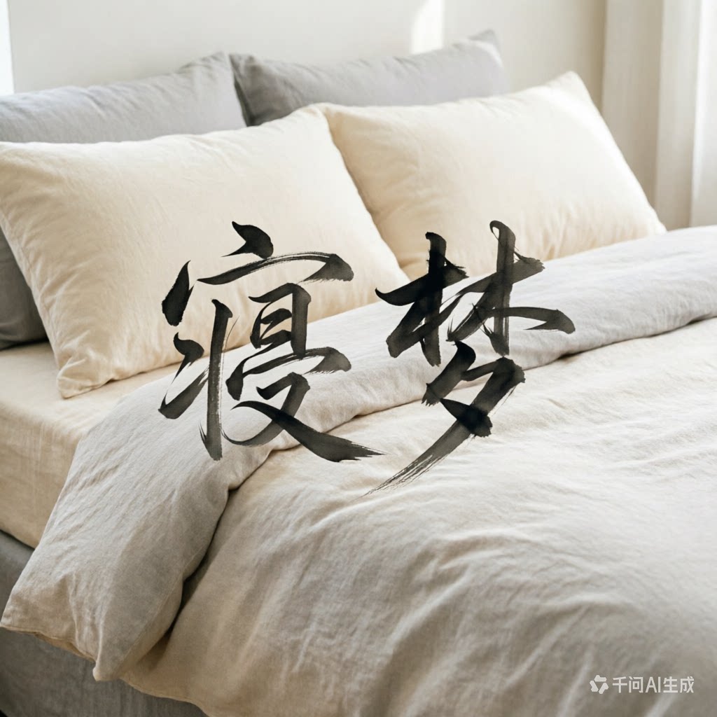 寝梦床品的LOGO
