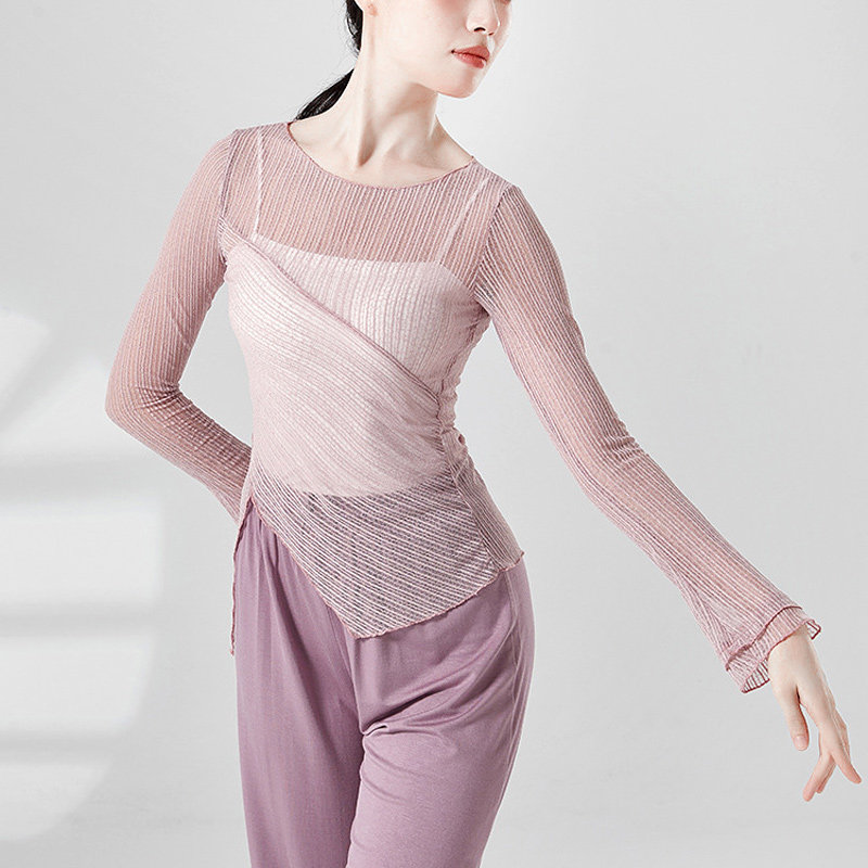 Classical Dance Suit Women's Dress China Dance Ancient Wind and Modern Dance Performance Costume Blouses Adult Autumn-winter-Taobao