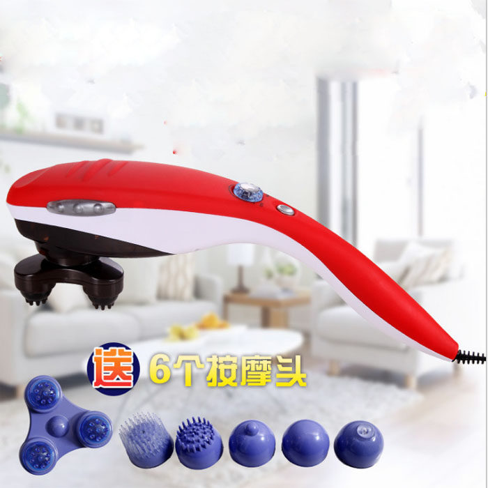 Multifunctional full body massage bar hammer electric knockout shoulder waist leg cervical spine physiotherapeutic instrument home massager