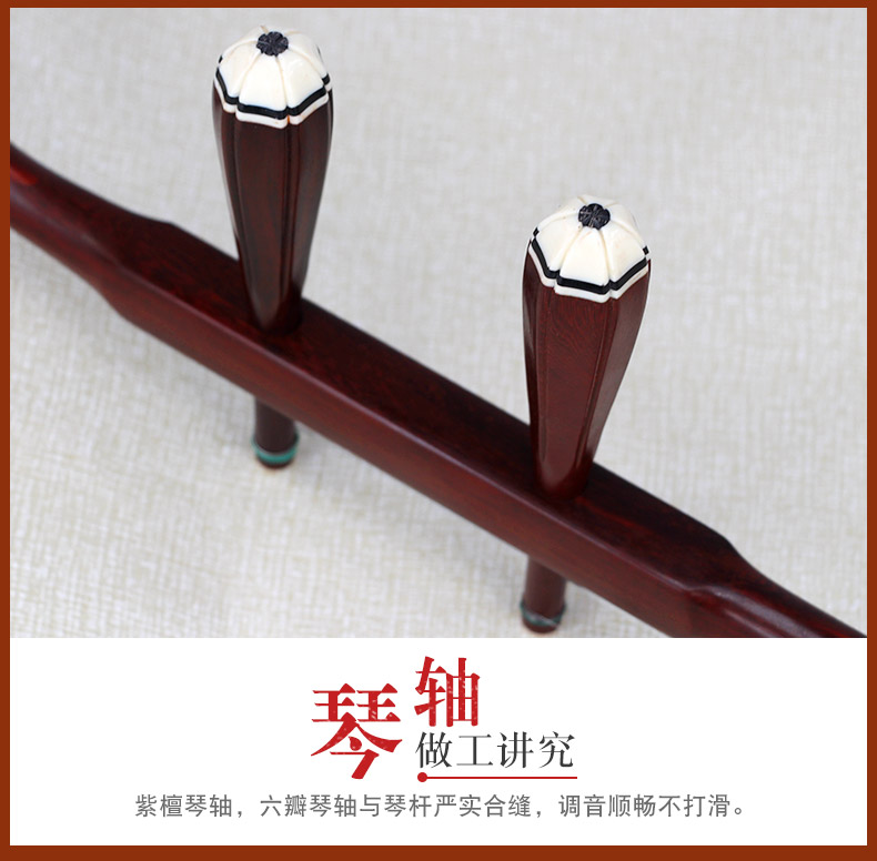 Ebony erhu nhạc cụ cho người mới bắt đầu trẻ em trưởng thành kiểm tra chấm điểm chung nhà máy chuyên nghiệp trực tiếp Hu Qin - Nhạc cụ dân tộc đàn tranh việt nam