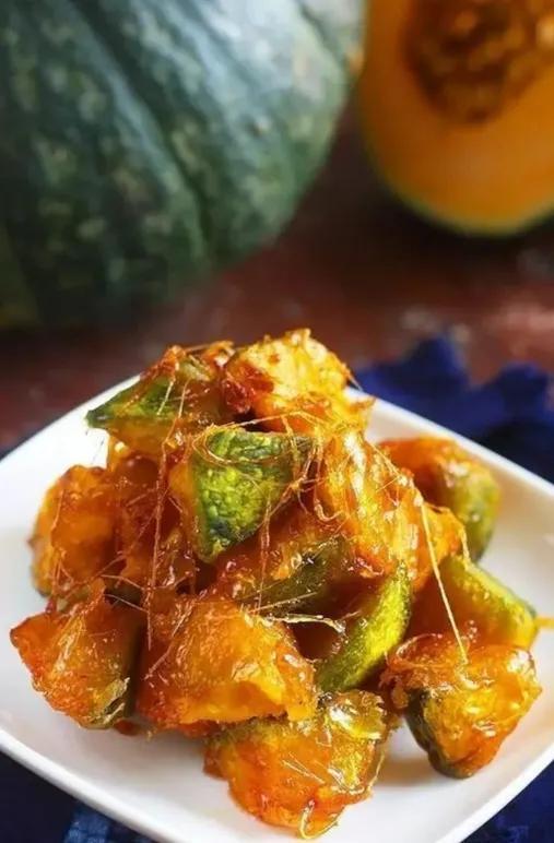 图片[1]-拔丝南瓜的做法-锦囊菜谱