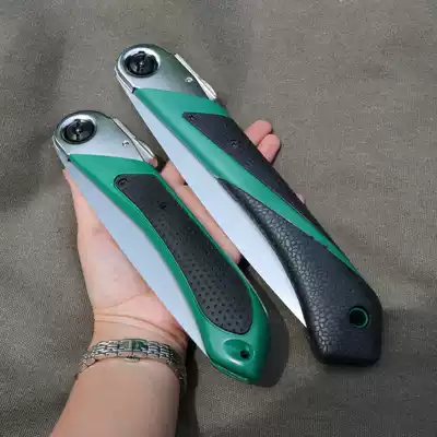 Outdoor old a folding saw camping camping Wood manual saw fast home logging Garden saw woodworking waist hanging