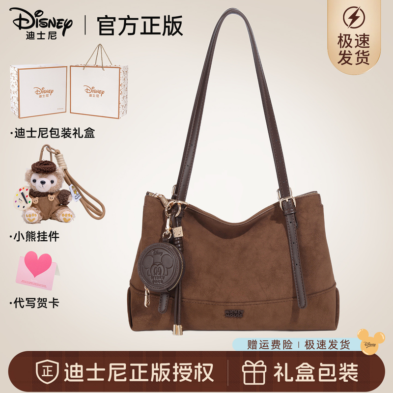 Disney Tote Bag for Women 2026 New Commuter Style Large Capacity Birthday Qixi Gift for Girlfriend Shoulder Bag Disney Tote Bag for Women 2026 New Commuter Style Large Capacity Birthday Qixi Gift for Girlfriend Shoulder Bag
