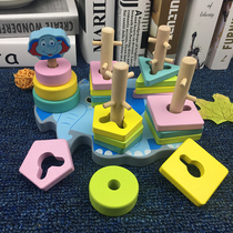 Childrens toys 0 - 1 - 2 - 3 years old develop brain yield intellectual boys and girls early teaching enlightenment blocks boys