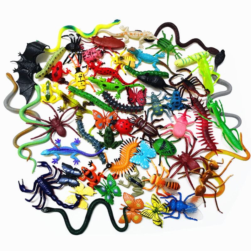 Simulated Small Animal Models, Mini Insects, Scorpions, Centipedes, Cockroaches, Kidsren's Early Education Cognitive Educational Toys and Teaching Aids
