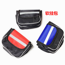 Front Hanging Bag Mountain Bike Bike Front Beam Bag Saddle Bag Upper Pipe Bag Double Pack Front Beam Hanging Bag Equipped 0 13