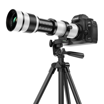 Pickogen ຊູມ 420-800mm slr ກ້ອງຖ່າຍຮູບ telephoto lens f8.3 manual focus full-frame micro-single