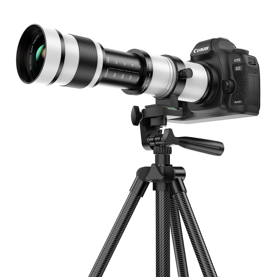 PICKOGEN变焦420-800mm单反相机长焦镜头F8.3手动对焦全画幅微单