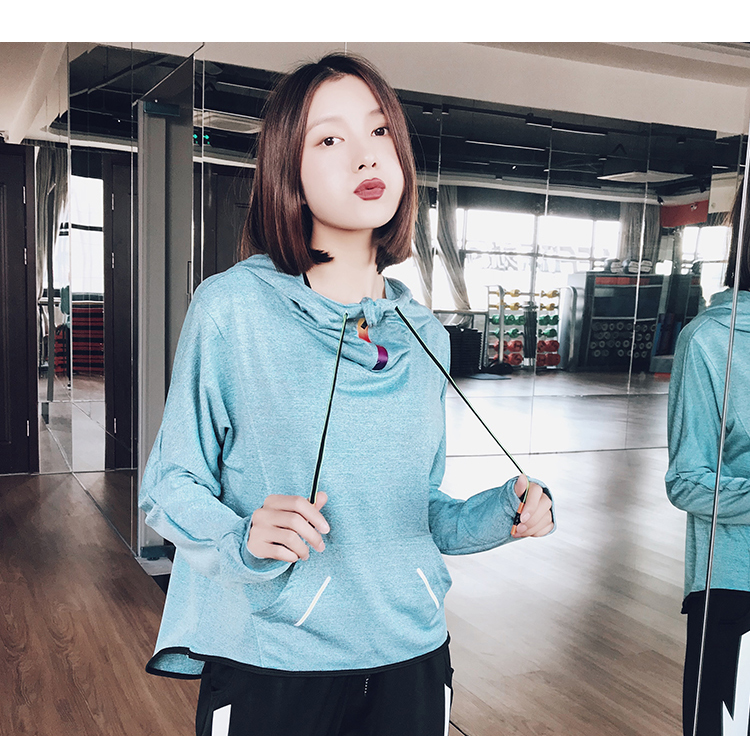 Bờ không thể thao mùa xuân và mùa hè áo thun trùm đầu áo len lỏng thường giảm béo kích thước lớn chạy thể thao Hàn Quốc áo ảnh áo hoodie