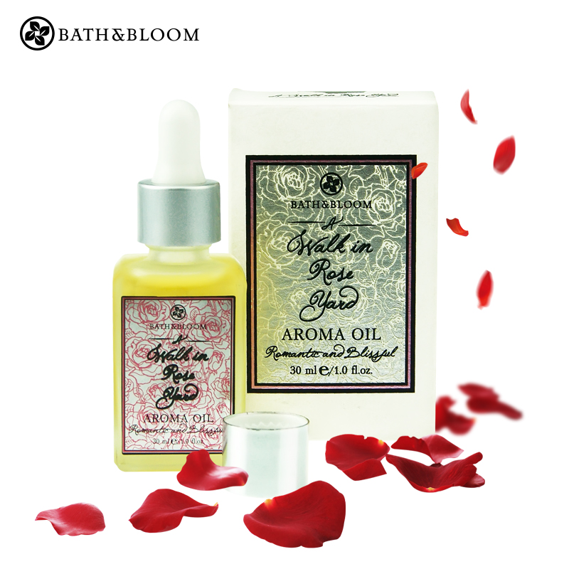 泰国原装Bath&Bloom玫瑰单方植物香薰精油30mL植物芳疗助睡眠安神