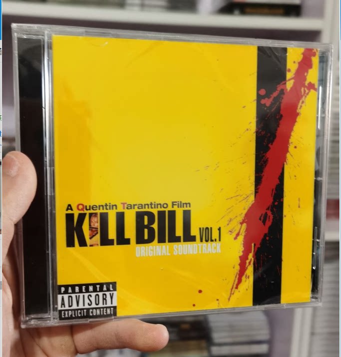 On the way CD kills Bill 1 Kill Bill 1 movie soundtrack OST genuine new undemolished