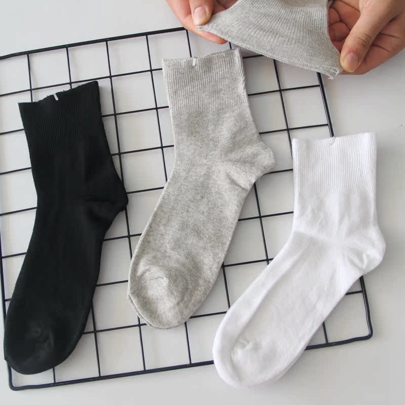 Vớ nam rộng miệng cotton cotton nam khử mùi mùa thu vớ nam vớ lỏng và vớ cotton cũ tất cotton nam đẹp