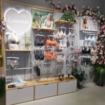 Underwear display cabinet shop underwear shop shelf display rack underwear mid island shelf underwear container bra display cabinet