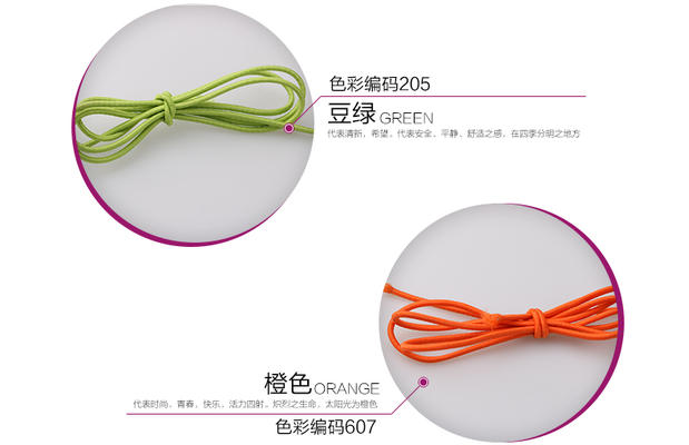Dây thun thun AYY Dây đàn hồi lõi tròn DIY handmade phụ kiện tóc mũ nón chất liệu vòng tay dây thừng hạt chuỗi hạt - Vòng đeo tay Clasp chuỗi đeo tay