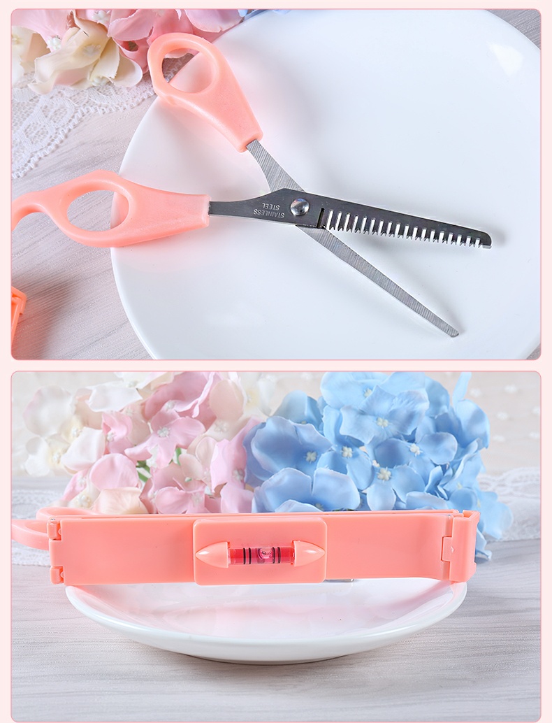 Mỹ Latinh Qi Liu Liu Tông đơ Liu Hai Style Set Răng Cắt DIY Beauty Salon Tools - Các công cụ làm đẹp khác khuôn lông mày
