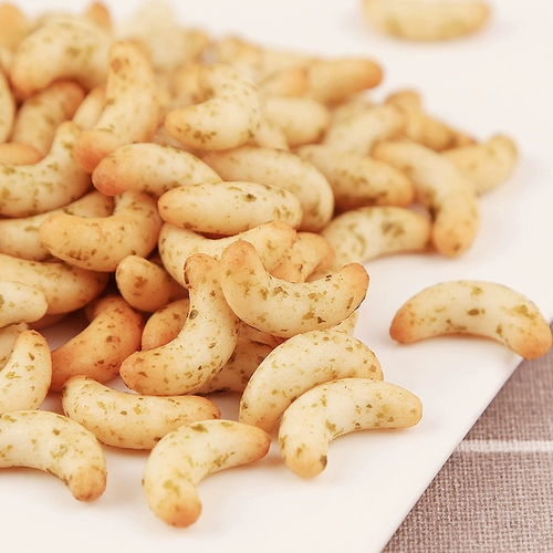 Бисквиты для бегемота Полумесяц Оригинальный вкус морских водорослей хрустящие офисные закуски и норммантовые зубные закуски 130 г