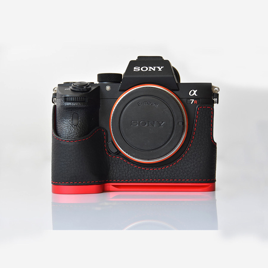 Apply Sony A7R3 micro - eye camera package A7 III A9 special semi - set of leather high - end fast handle base