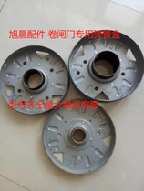Special price roll door torsion spring disc manual roll gate spring disc with bearing spring case sheet iron shell torsion spring