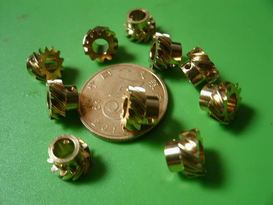 0 5 - mode copper gear 90 - degree combined spiral gear instead of umbrella gear transmission