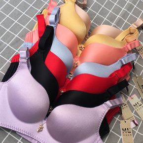 小狐狸无痕无钢圈文胸少女内衣