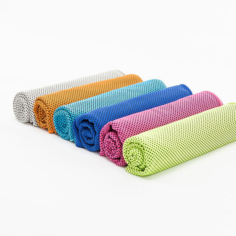 Factory direct cold sports towel microfiber yoga sweat towel outdoor fitness ice cool cooling ice towel