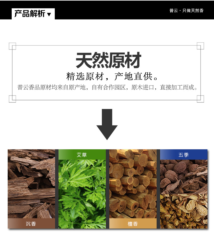 Gỗ trầm hương Puyun trầm hương dòng gỗ ngải thơm ngọc bích gỗ đàn hương Ấn Độ Lao Sơn Tân trong nhà hương trầm - Sản phẩm hương liệu vòng gỗ trầm